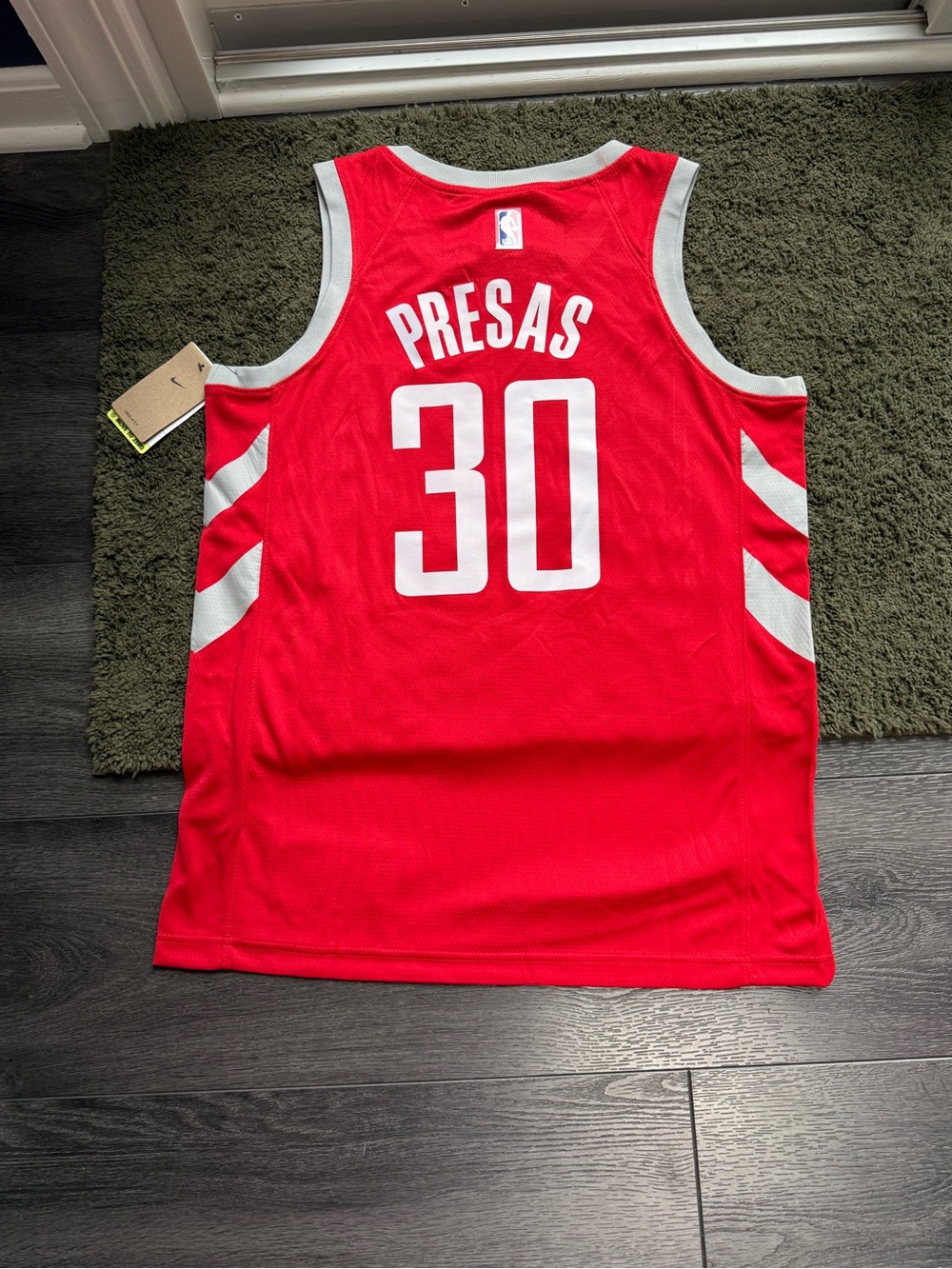 NBA Rockets Jersey -Presas -Large